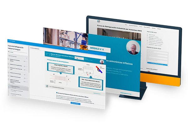Plataforma académica online — Curso de Refrigeración NH3